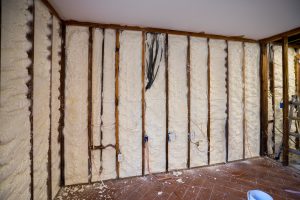 Spray Foam Insulation In A Home
