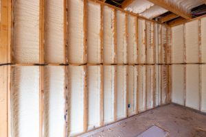 Wall,In,New,Home,Under,Construction,,With,Spray,Foam,Insulation - Ottawa insulation rebates